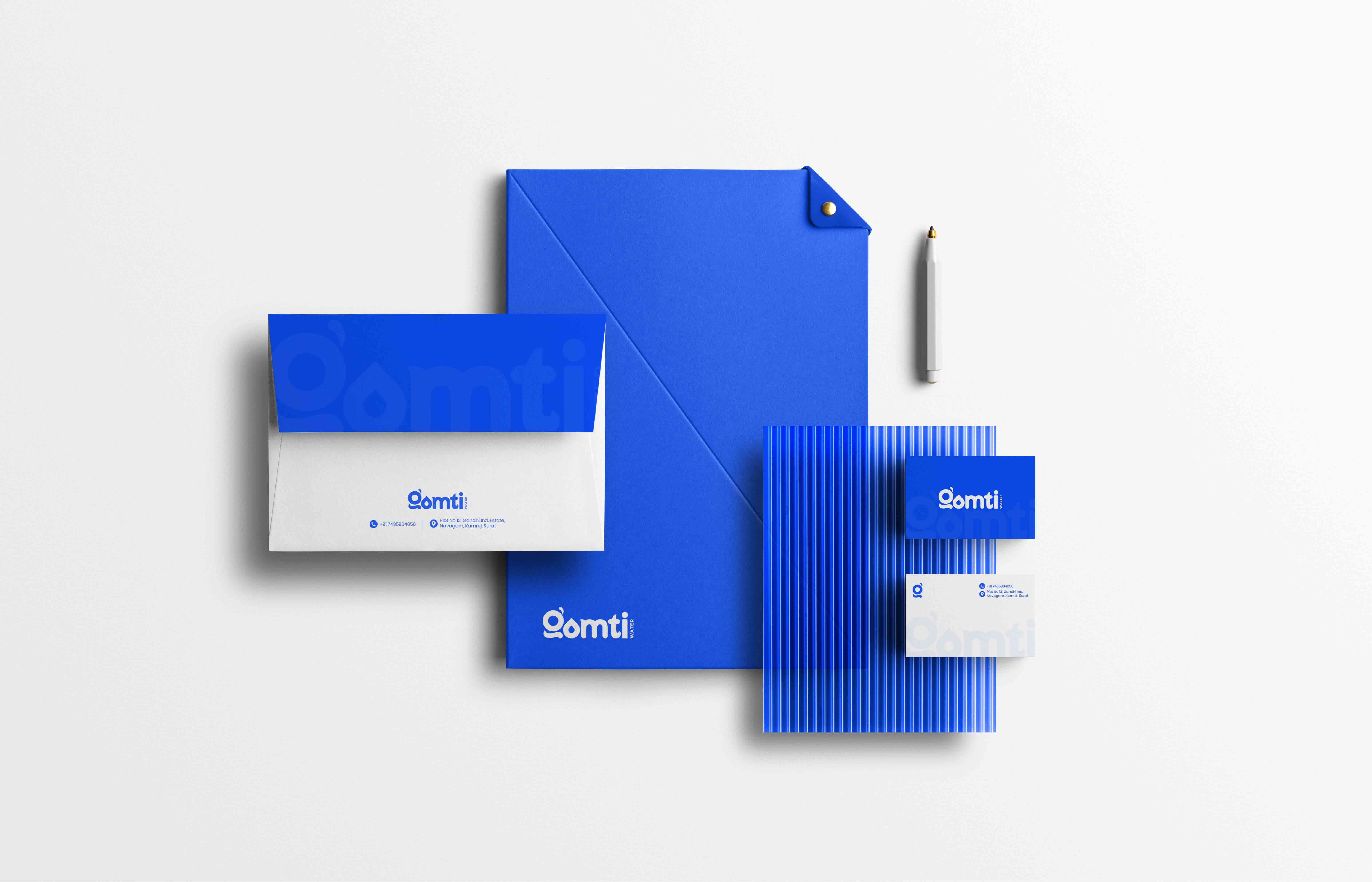 Gomti Water Bottle Brand Identity 7